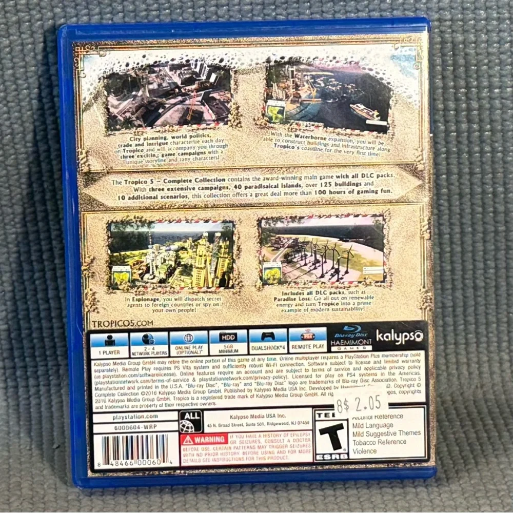 Tropico 5: Complete Collection Video Game for the PlayStation 4‎